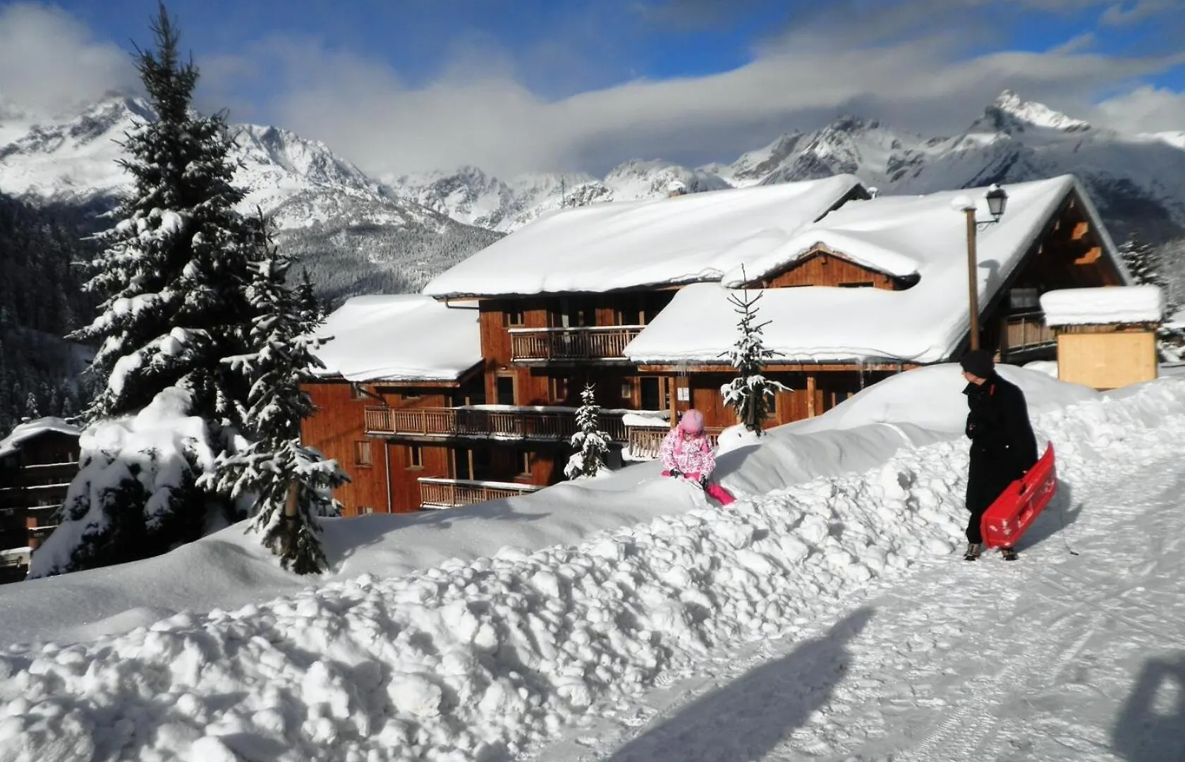 Chalet Florence - 2 Pieces Pour 4 Personnes Mae-6501 Modane 0*,  France